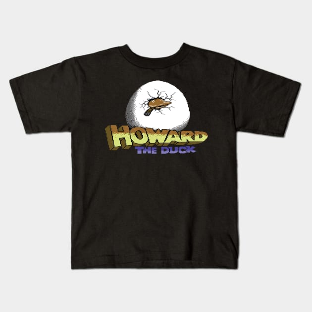 Howard the Duck Kids T-Shirt by ilovethec64